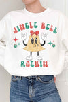 JINGLE BELL ROCKIN CHRISTMAS Graphic Sweatshirt