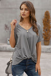 Plain Twist T-Shirt