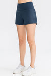 Elastic Waistband Yoga Shorts