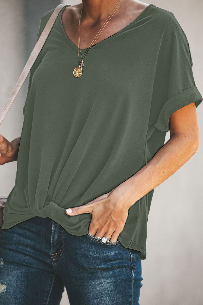 Plain Twist T-Shirt