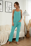 Patch Pocket Cami Jumpsuit